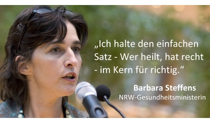 Komplementärmedizin: Interview mit NRW-Gesundheitsministerin <b>Barbara</b> <b>...</b> - 153_Interview_Barbara_Steffens
